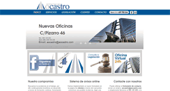 Desktop Screenshot of aocastro.com